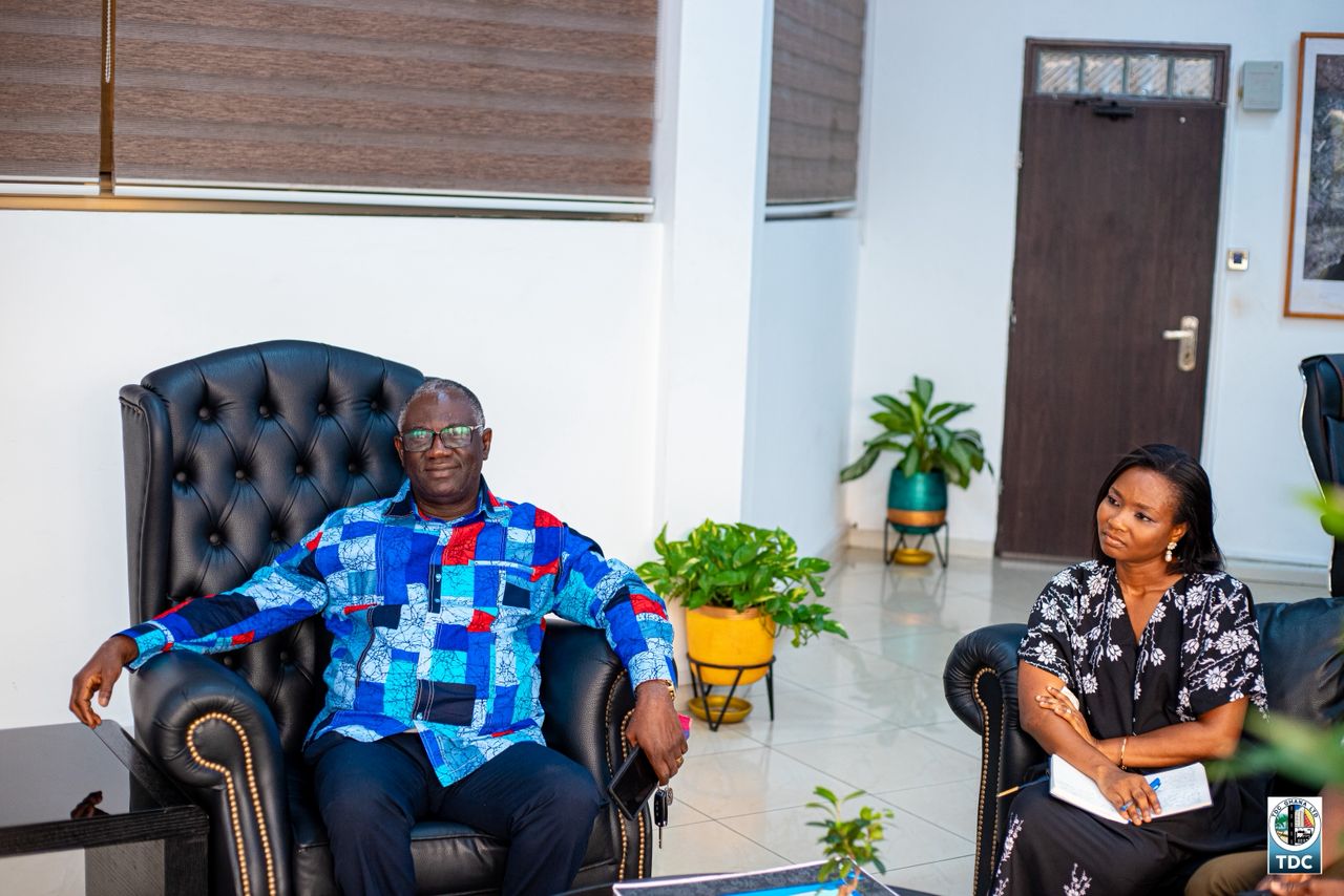 A team from the Ghana Chamber of Commerce and Industry (GCCI), led by Mr. Michael Kabutey Caesar... 