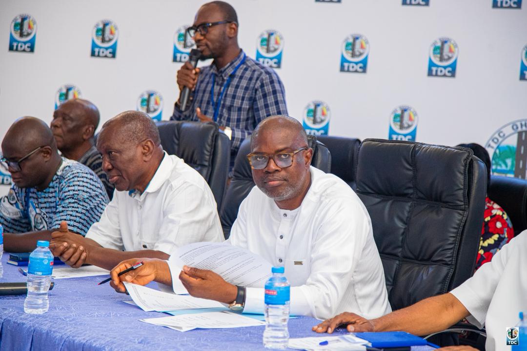 The Managing Director Engages Staff at Quarterly Durbar... 